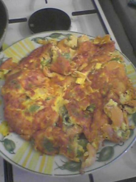 THE omelette!!!!!!!tention!!!degats!!